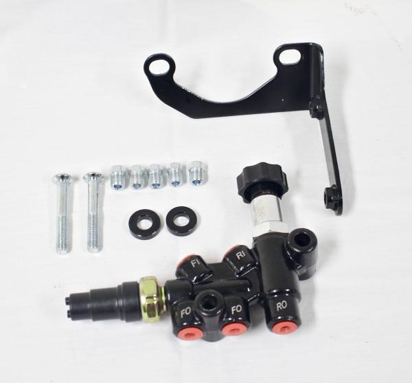 Adjustable Proportioning Valve Kit Black