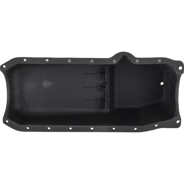 Black Alloy 1986 Up SBC Vortec Engine Oil Pan RH Dipstick