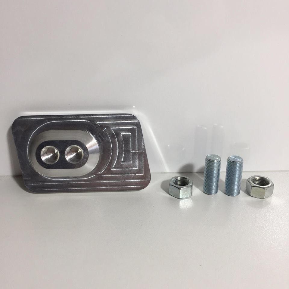 HOT ROD BILLET ALUMINIUM BRAKE PEDAL PAD